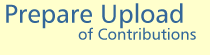 Prepare Upload of Contributions